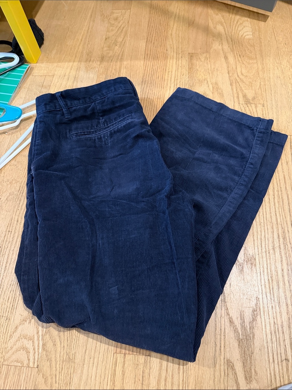 Izod Men's Navy Blue Corduroy Pants